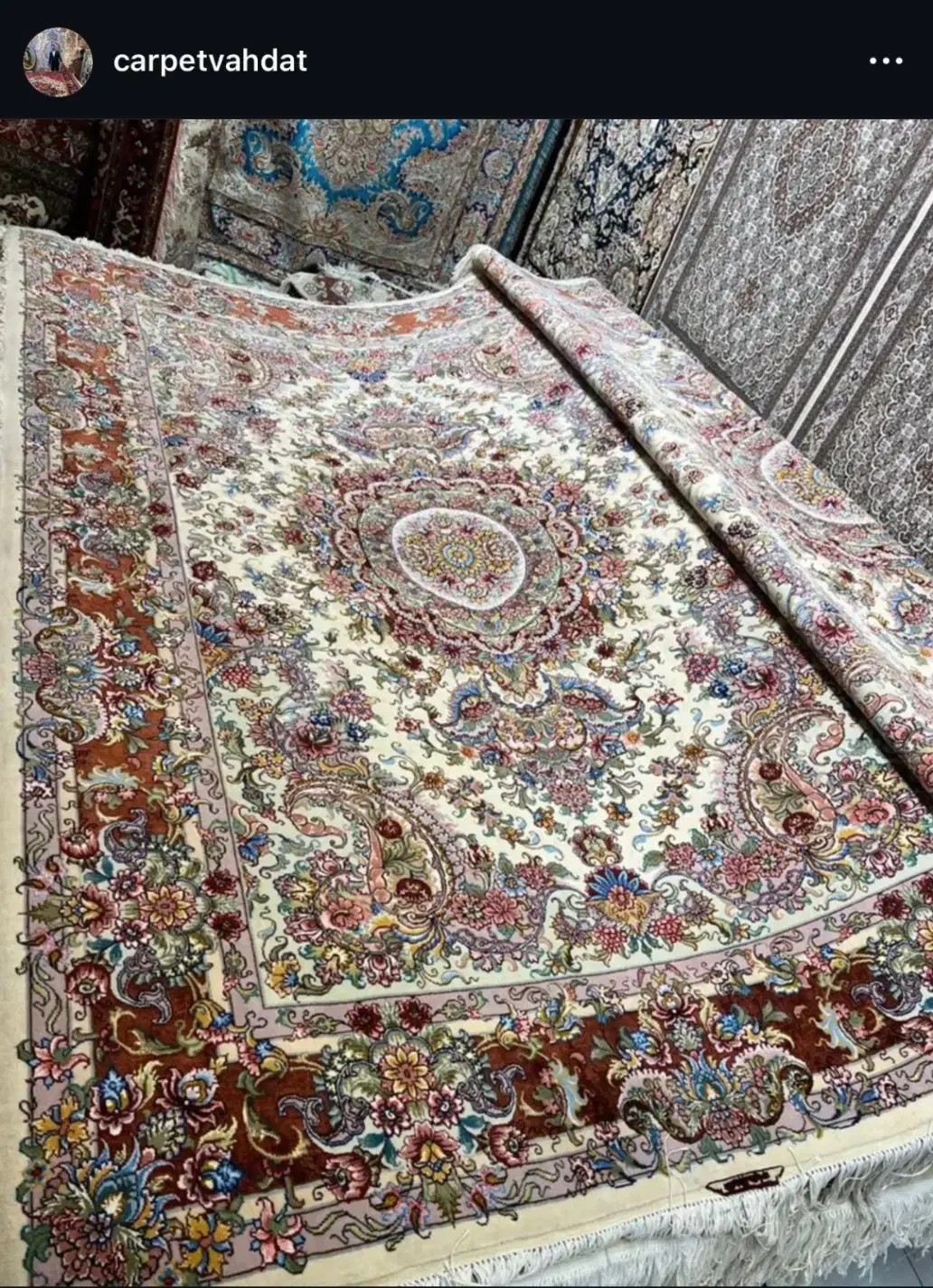 فروشگاه فرش و تابلو فرش دستباف وحدت|فرش|تبریز, |دیوار