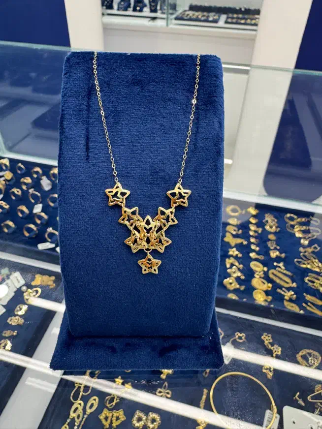 گردنبند ۱گرمی با نمای عالی طلا جمشیدی|جواهرات|بهبهان, |دیوار