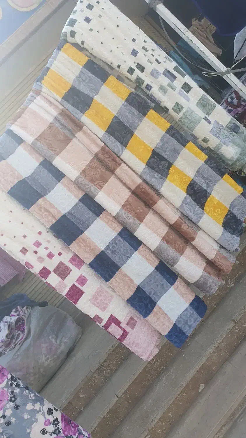 پتو های پاییزه دونفره و یکنفره|رختخواب، بالش، پتو|یزد, |دیوار