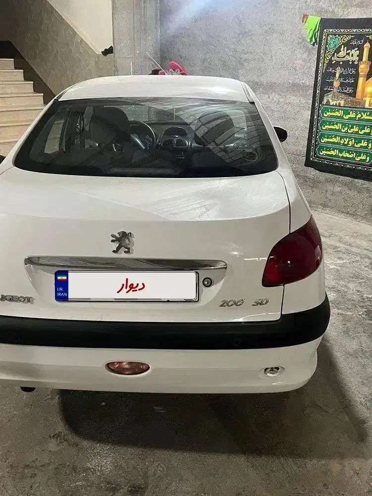 ۲۰۶ sd v8|خودرو سواری و وانت|صباشهر, |دیوار