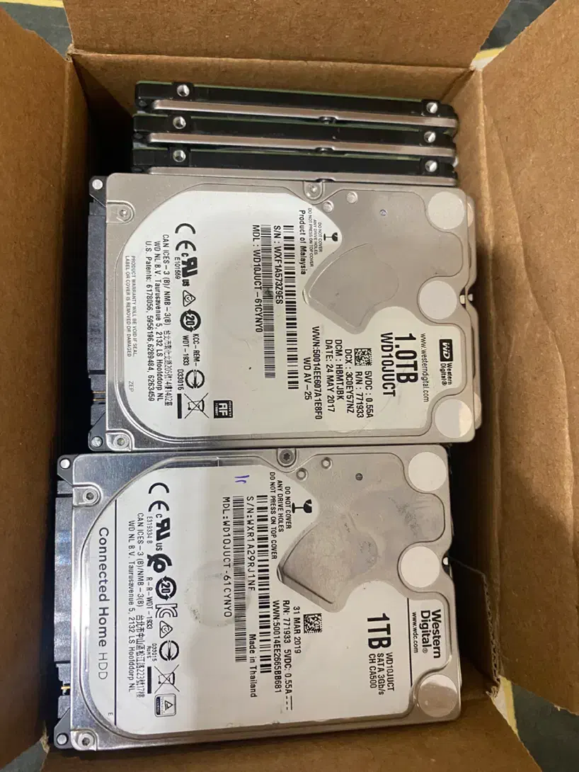 هارد لپ تاپ ۲/۵ اینچ ۱ ترابایت|قطعات و لوازم جانبی رایانه|تهران, جمالزاده|دیوار