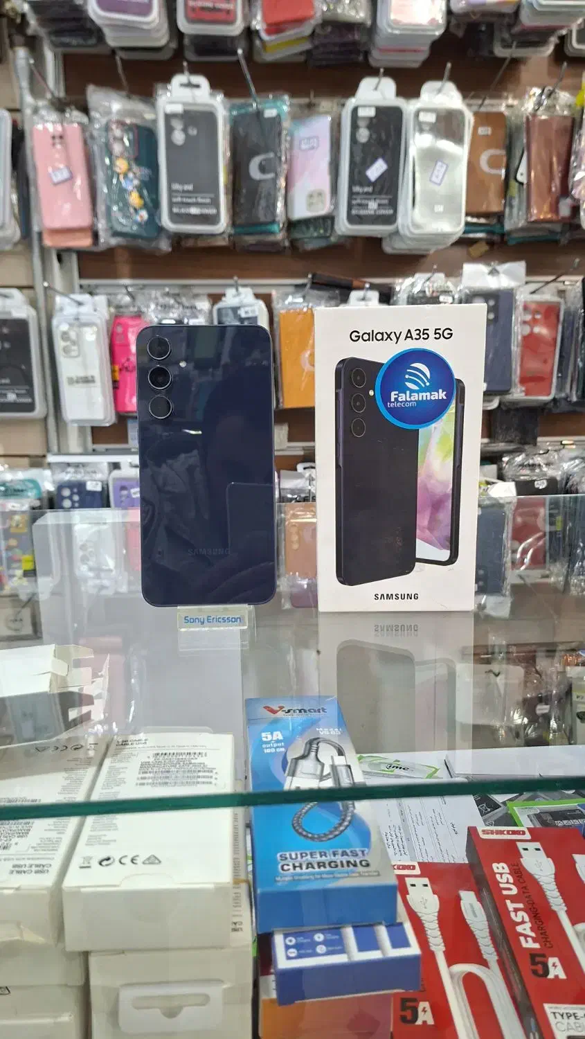 سامسونگ a35 128/8 مشابه نو|موبایل|اهر, |دیوار