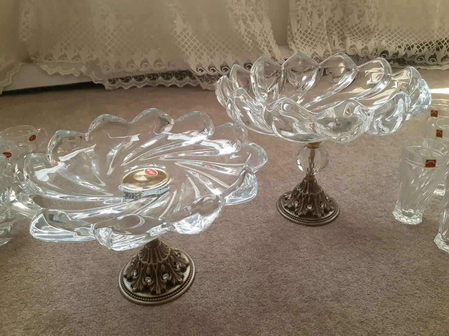 ظروف کریستال ست کامل|ظروف سرو و پذیرایی|محمدشهر, ولدآباد|دیوار