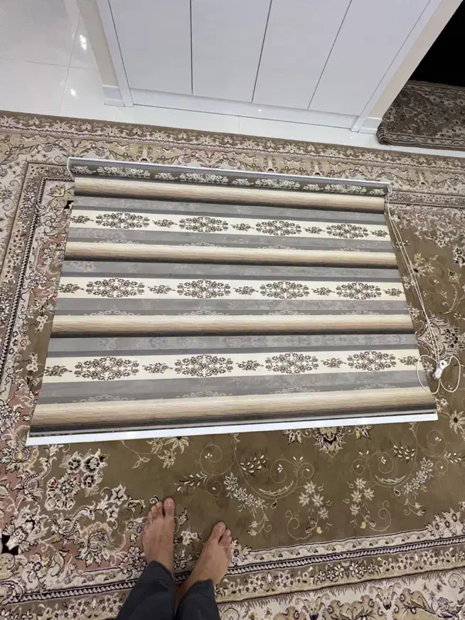 ۴ عدد پرده دوخته شده نو نو آکبند|پرده، رانر، رومیزی|فردیس, منظریه|دیوار