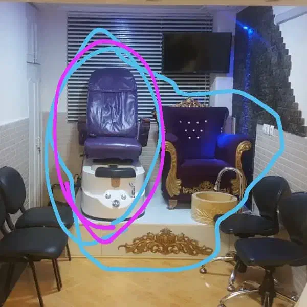 استیج پدیکور|آرایشگاه و سالنهای زیبایی|رشت, دیلمان|دیوار