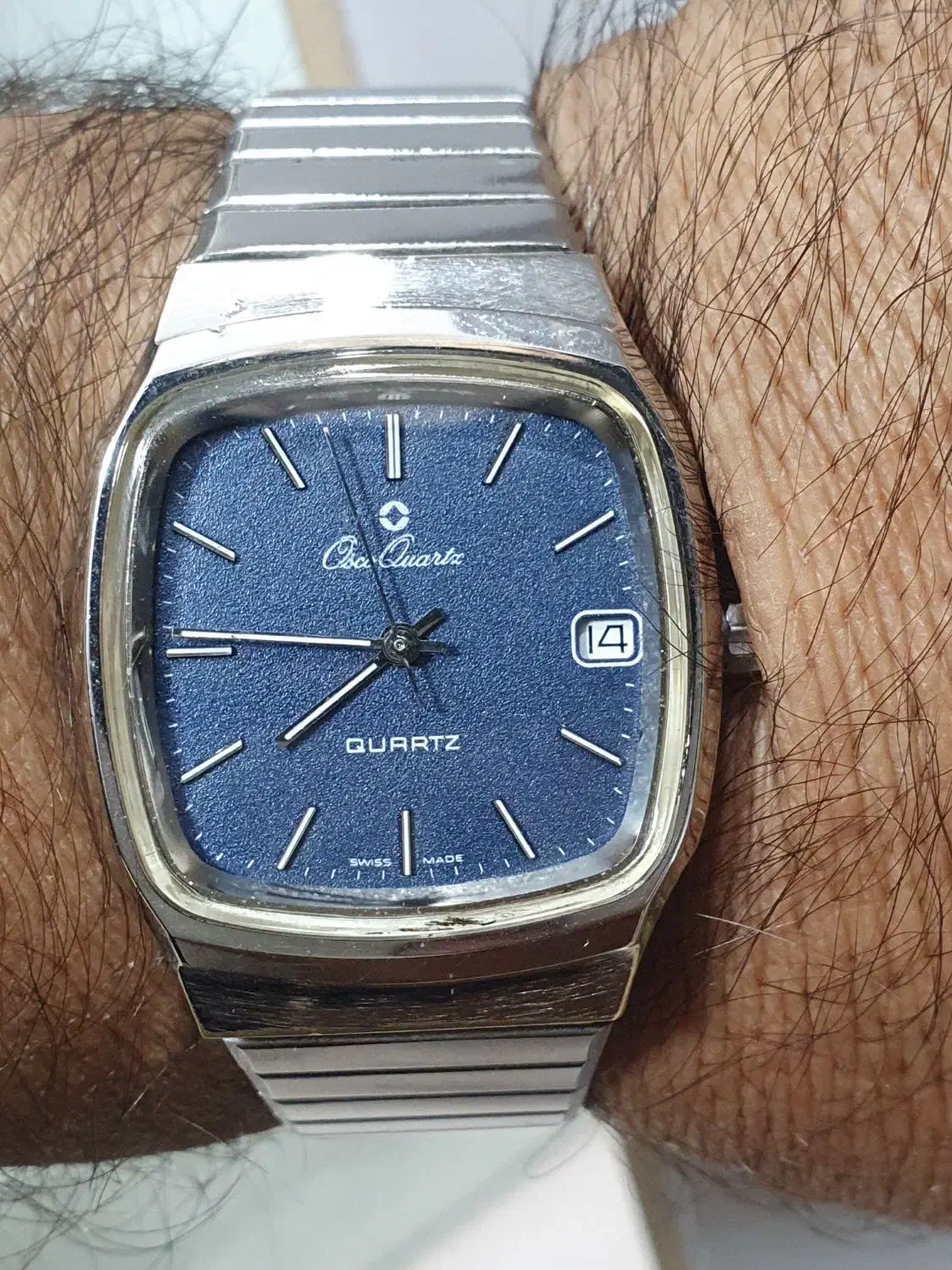 ساعت سوئیسی کوارتز اصل قدیمی|ساعت|مهاباد (آذربایجان غربی), |دیوار