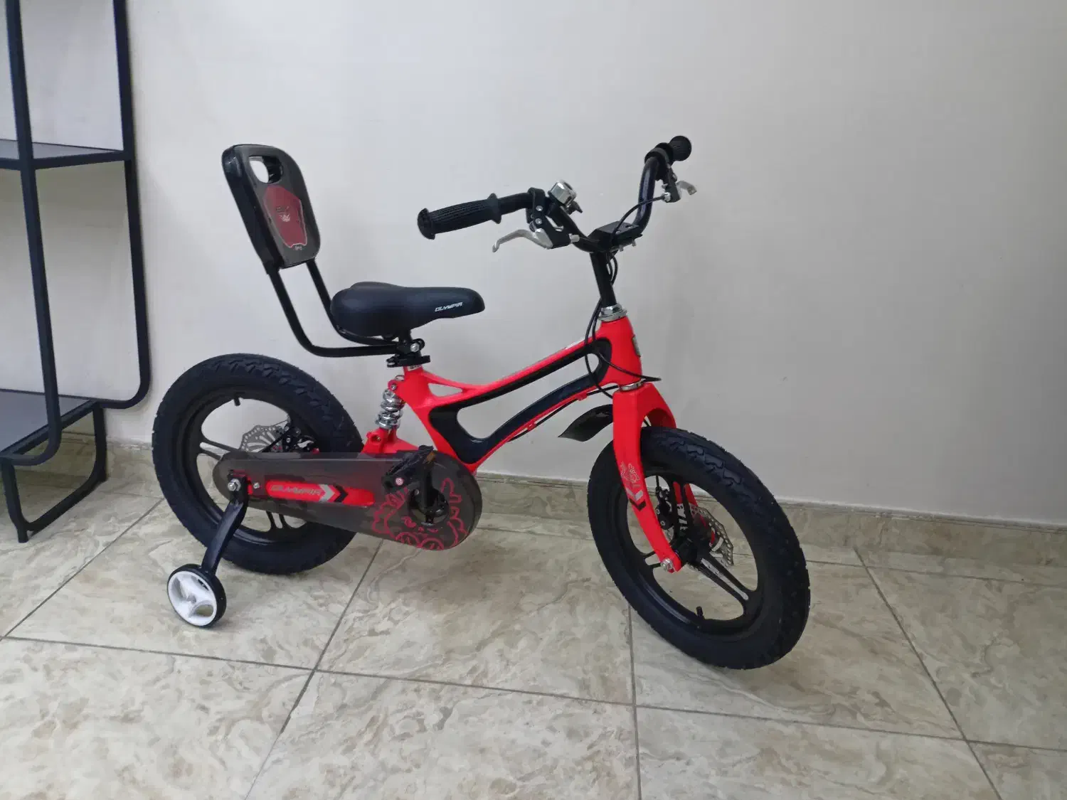 دوچرخه المپیا منیزیم دیسکی کمکفنردار سایز۱۶|دوچرخه، اسکیت، اسکوتر|تهران, باغ خزانه|دیوار