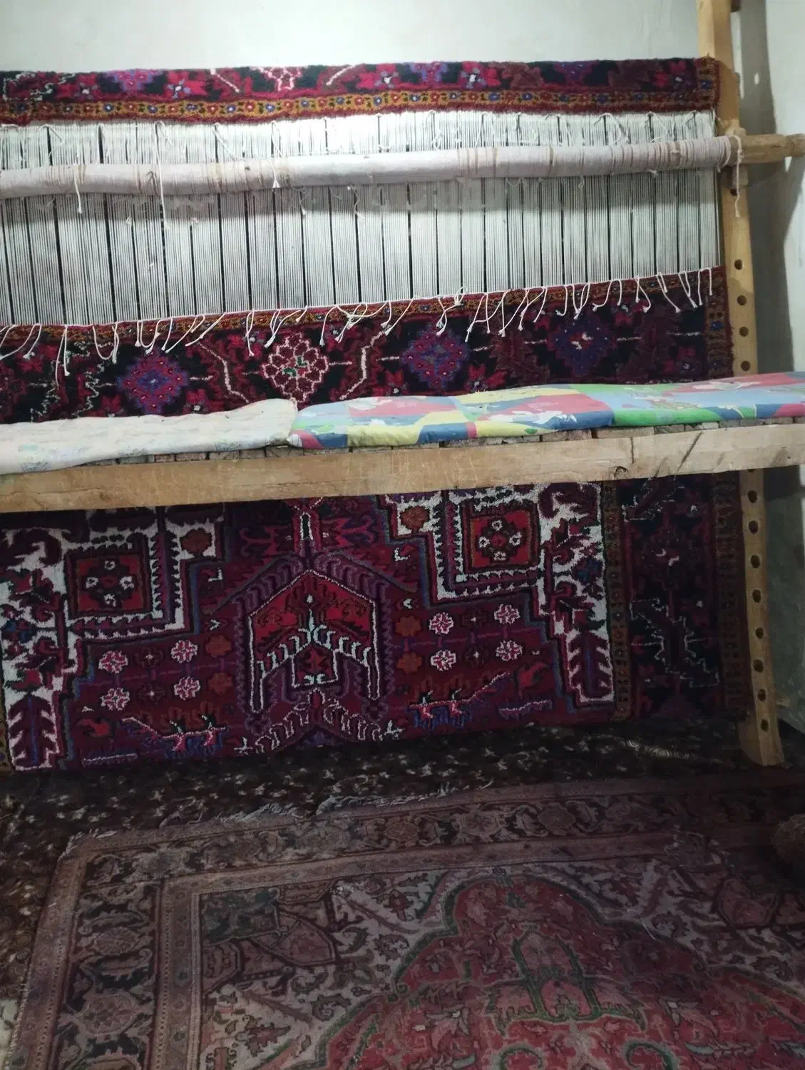 ‌یک‌جفت‌‌فرش‌دستبافت‌6متری‌و9متربافنده‌کارگاهمون|فرش|تبریز, |دیوار