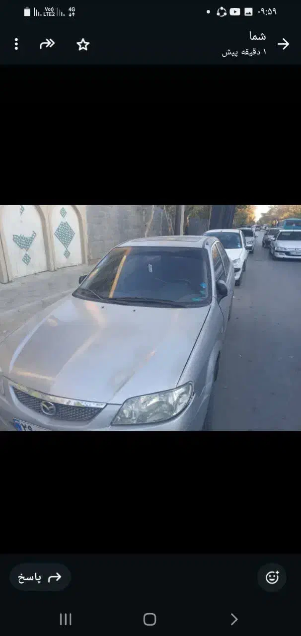 مزدا۳۲۳ اتومات تیپ ۵ رنگ فاریک|خودرو سواری و وانت|اصفهان, دشتستان|دیوار