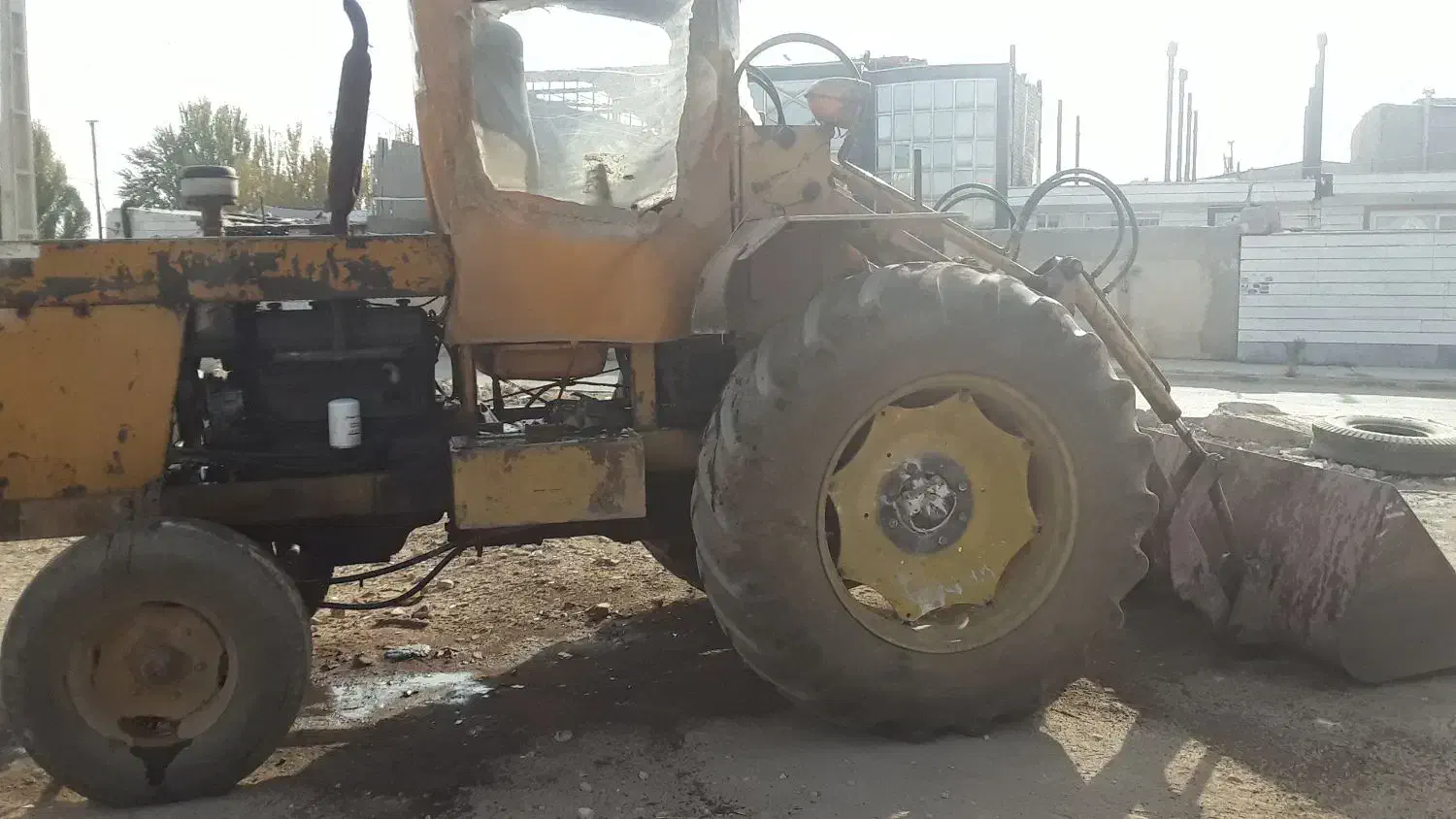 تراکتور رمانی بیل عقب|خودرو سنگین|اقبالیه, |دیوار