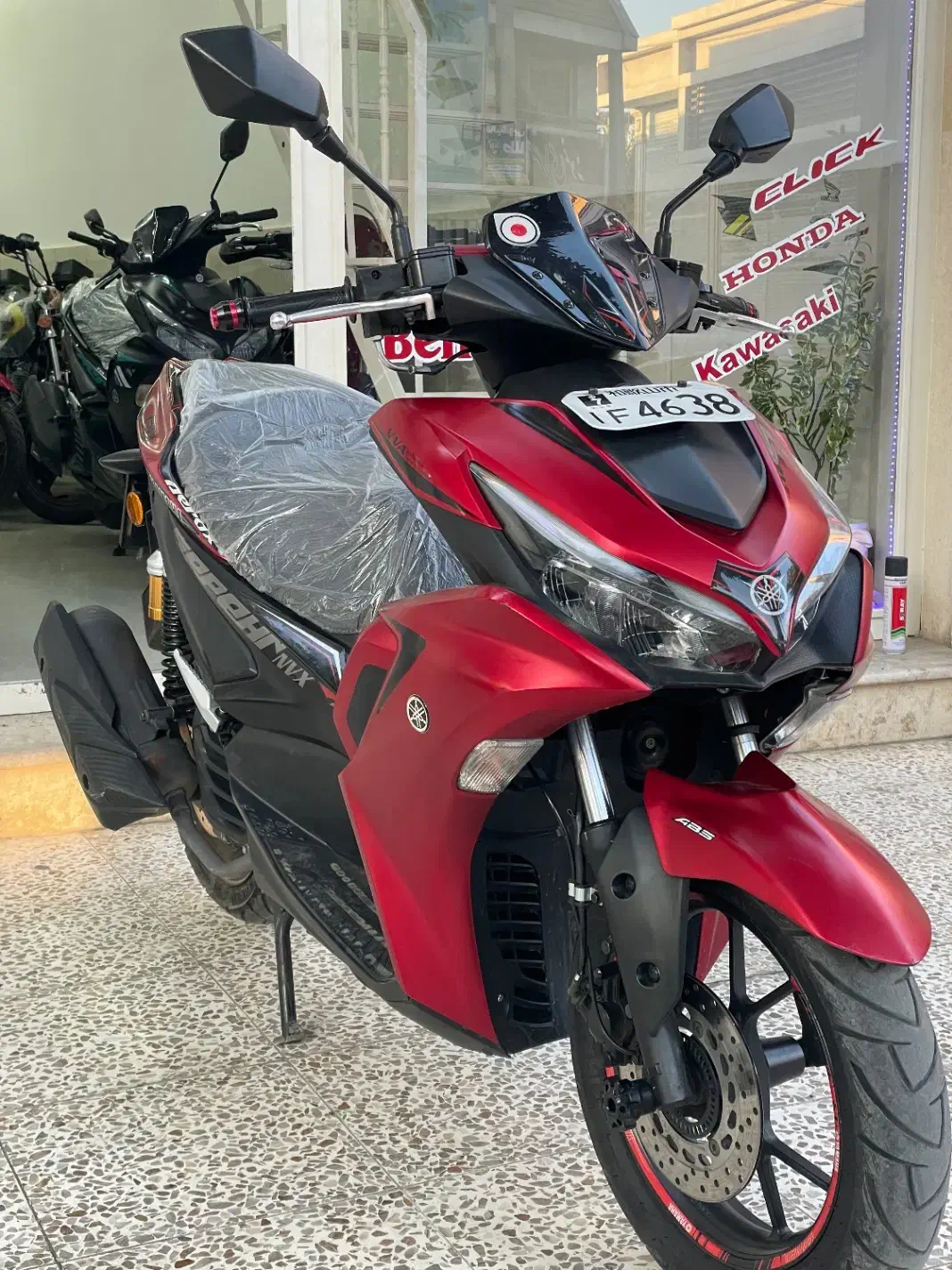 موتور ایروکس nvx170cc در حد خشک|موتورسیکلت|گنبد کاووس, |دیوار