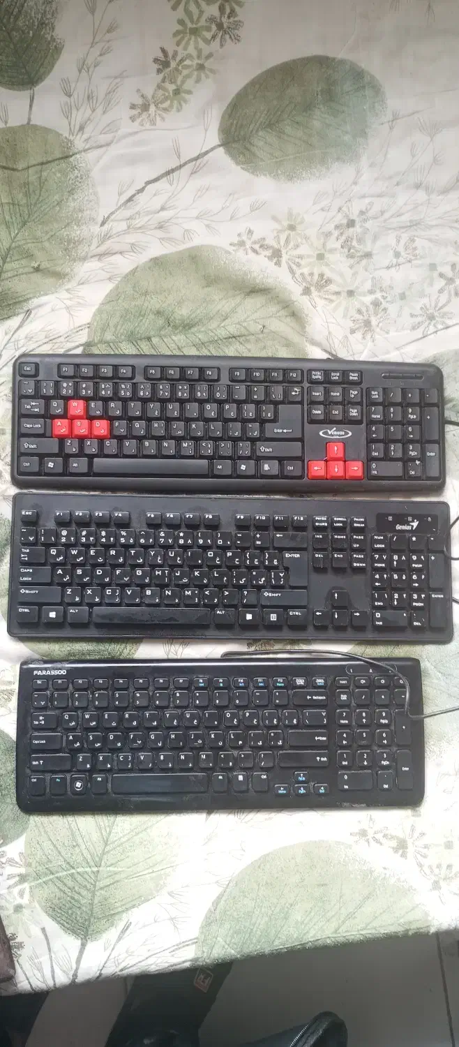 کیبورد کامپیوتر|قطعات و لوازم جانبی رایانه|رشت, لاکانی|دیوار