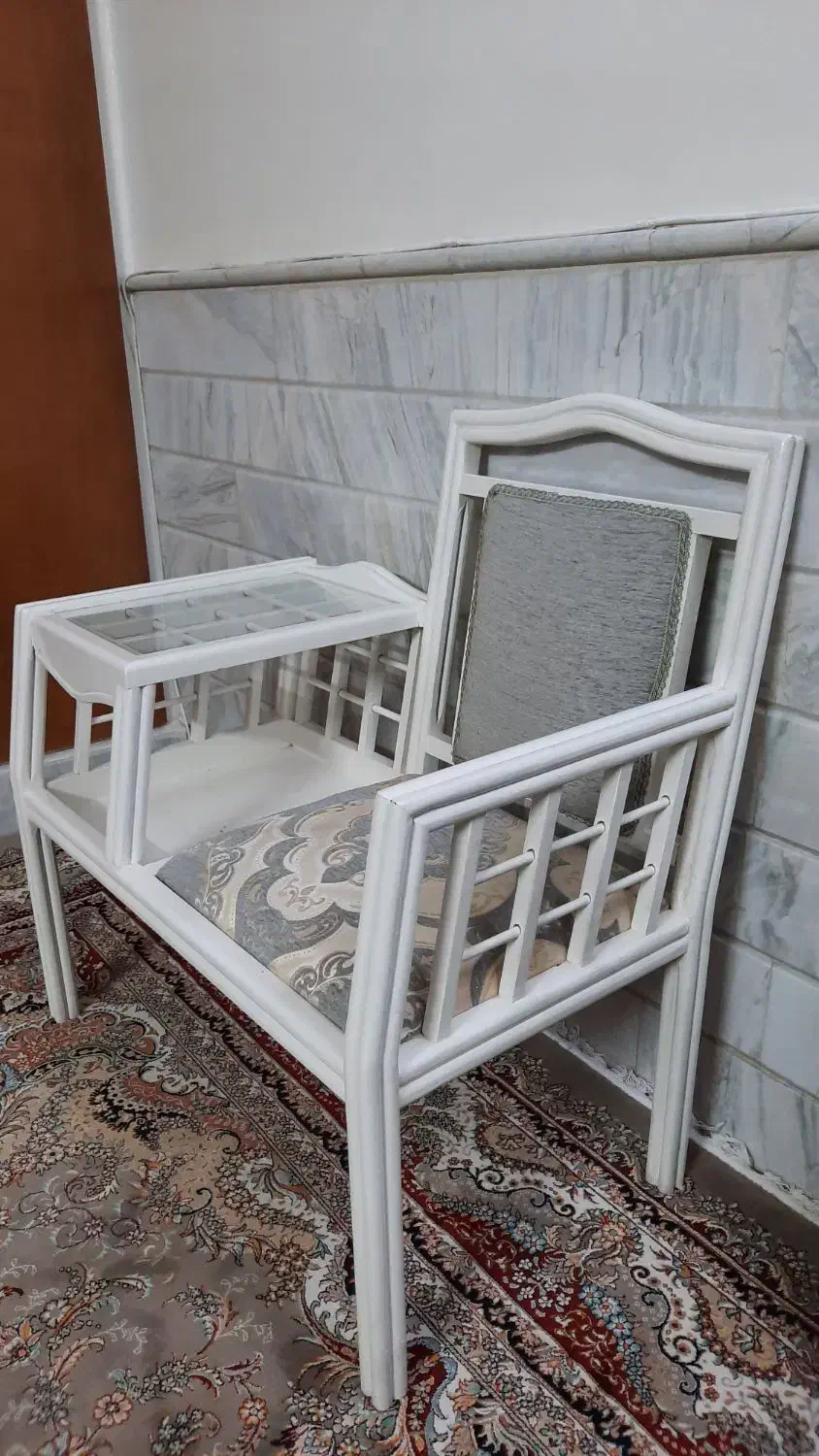 میز تلفن کامل چوب|میز تلفن|قم, آزادگان|دیوار