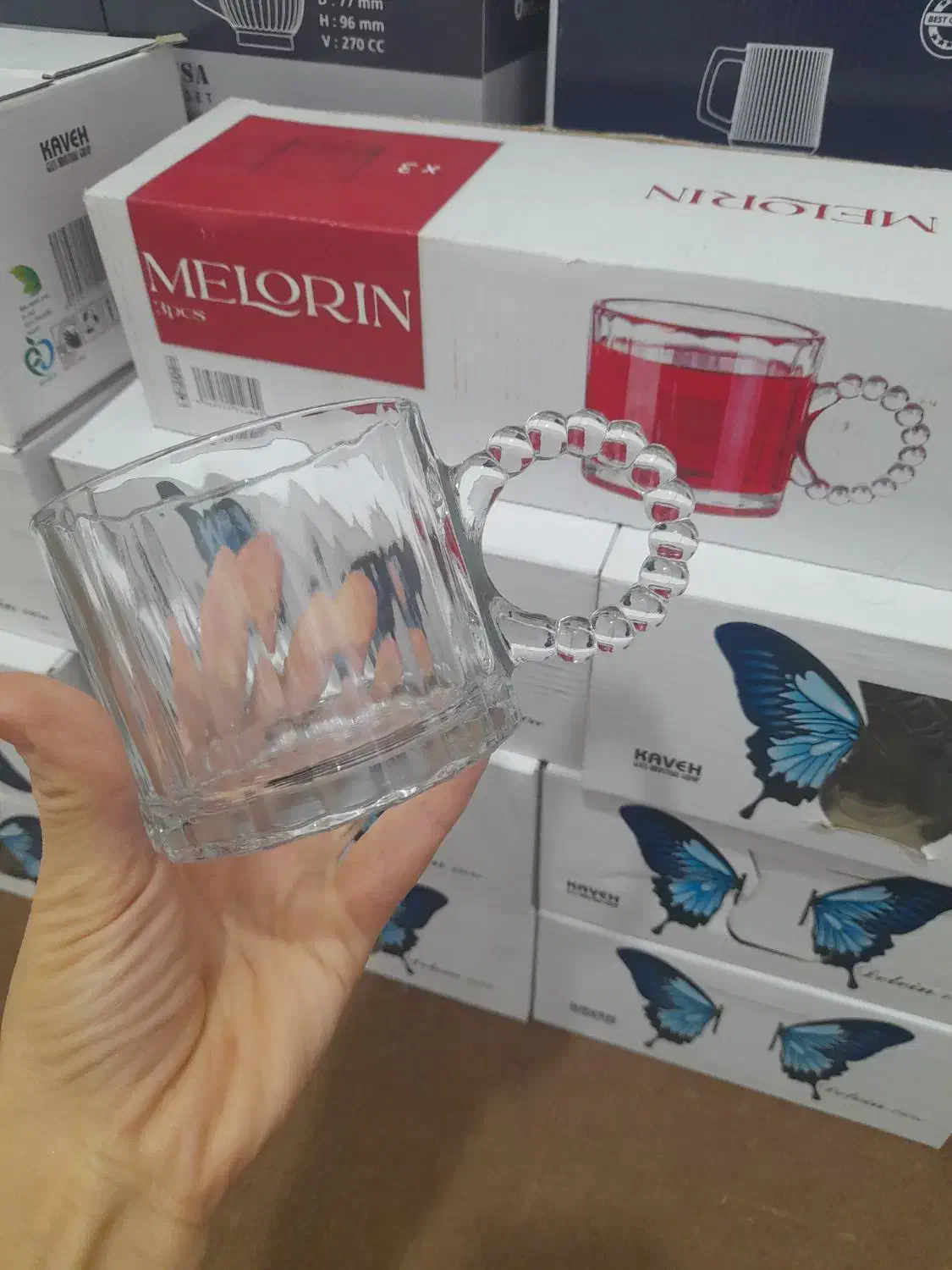 لیوان سه عددی|ظروف سرو و پذیرایی|تایباد, |دیوار