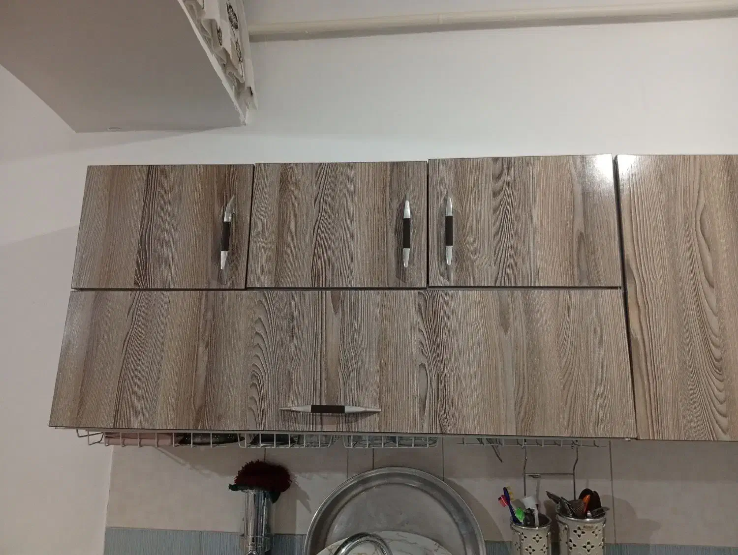 4 عدد کابینت سالم|آب‌چکان و نظم‌دهنده ظروف|محمدیه-قزوین, |دیوار