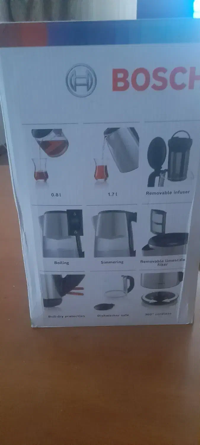 فروش چای ساز بوش|سماور، چای‌ساز، قهوه‌ساز|کرج, گوهردشت|دیوار