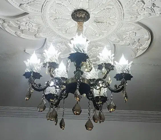 لوستر 5 شاخه|لوستر و چراغ آویز|مرند, |دیوار