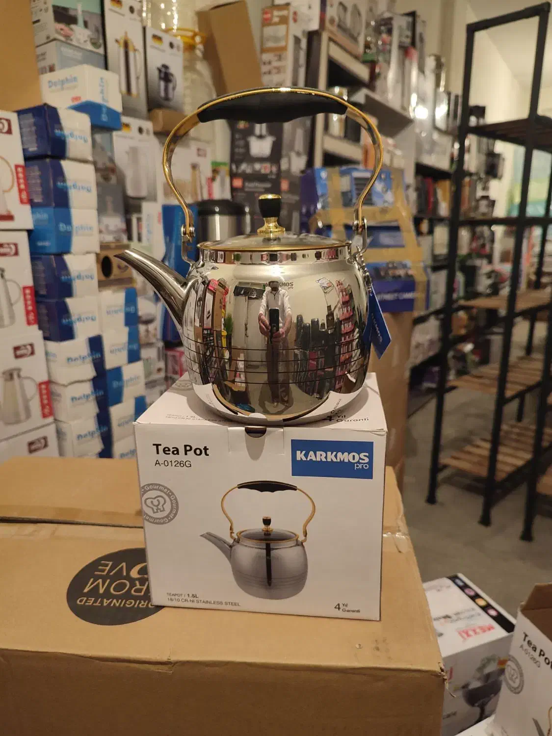 کتری و قوری|قوری، کتری، قهوه‌ساز دستی|کرمانشاه, |دیوار