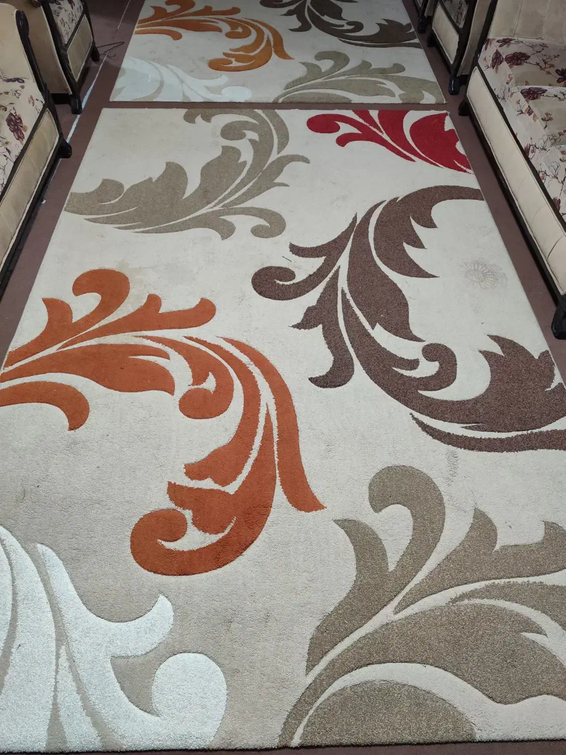 فروش فوری دو دست فرش ماشینی ۹ متری|فرش|زاهدان, |دیوار