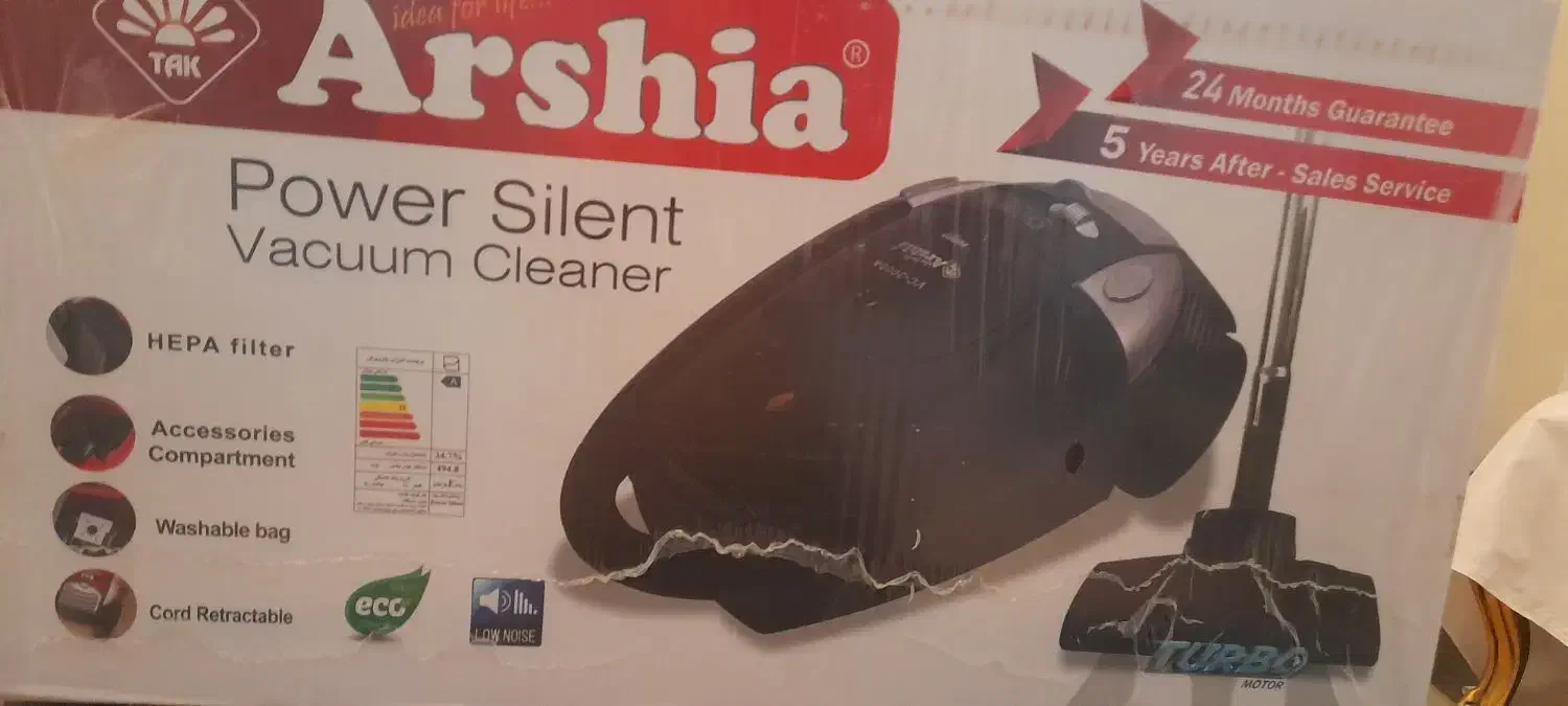 جارو برقی arshiaکاملا نو کارتن پلمپ|جاروبرقی، جارو شارژی، بخارشو|کرمانشاه, |دیوار