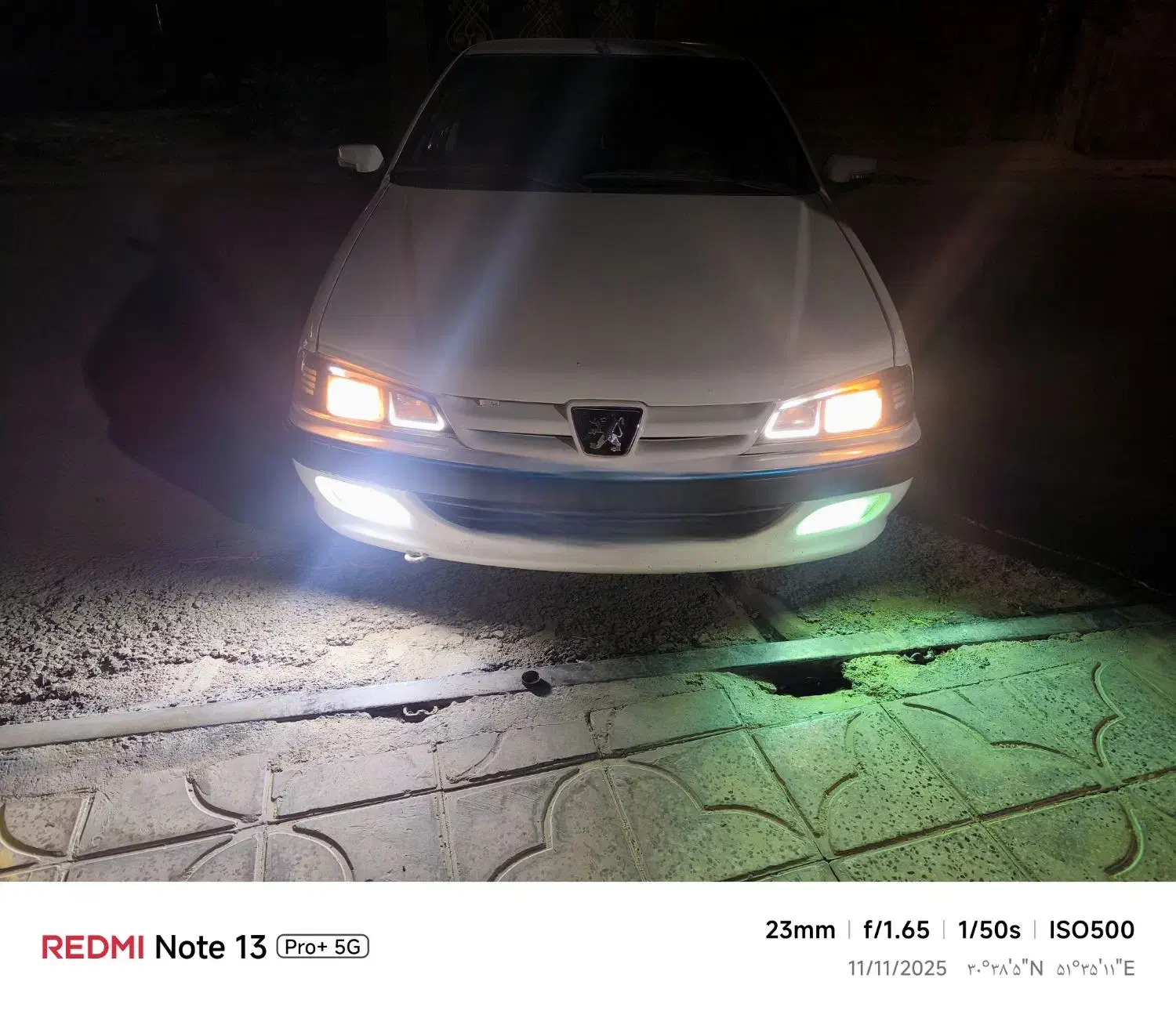 چراغ اسپرت جلو پژو پارس|قطعات یدکی و لوازم جانبی|یاسوج, |دیوار