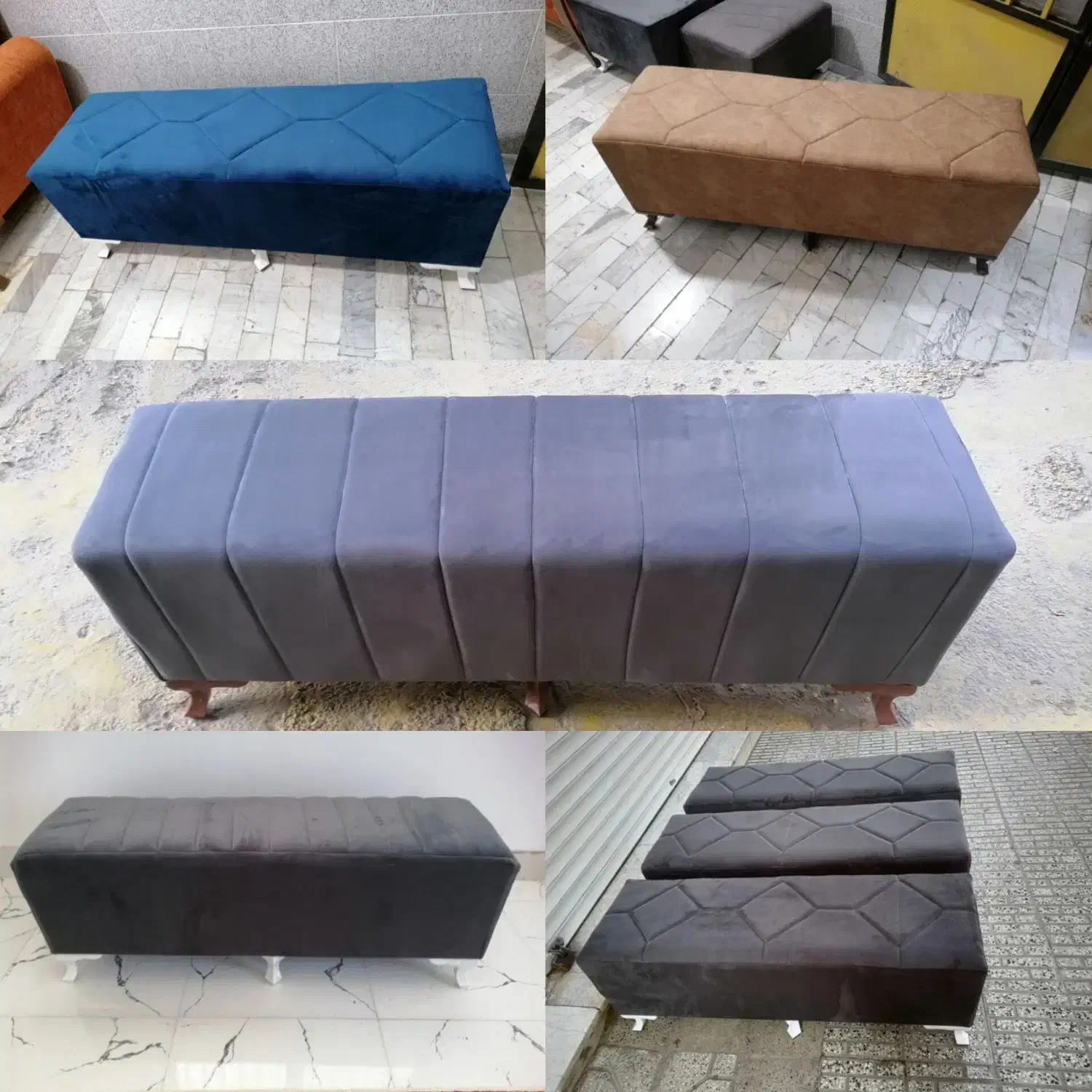 پاف نیمکت صندلی انتظار مبلمان شنتیا گرگان|صندلی و نیمکت|گرگان, |دیوار