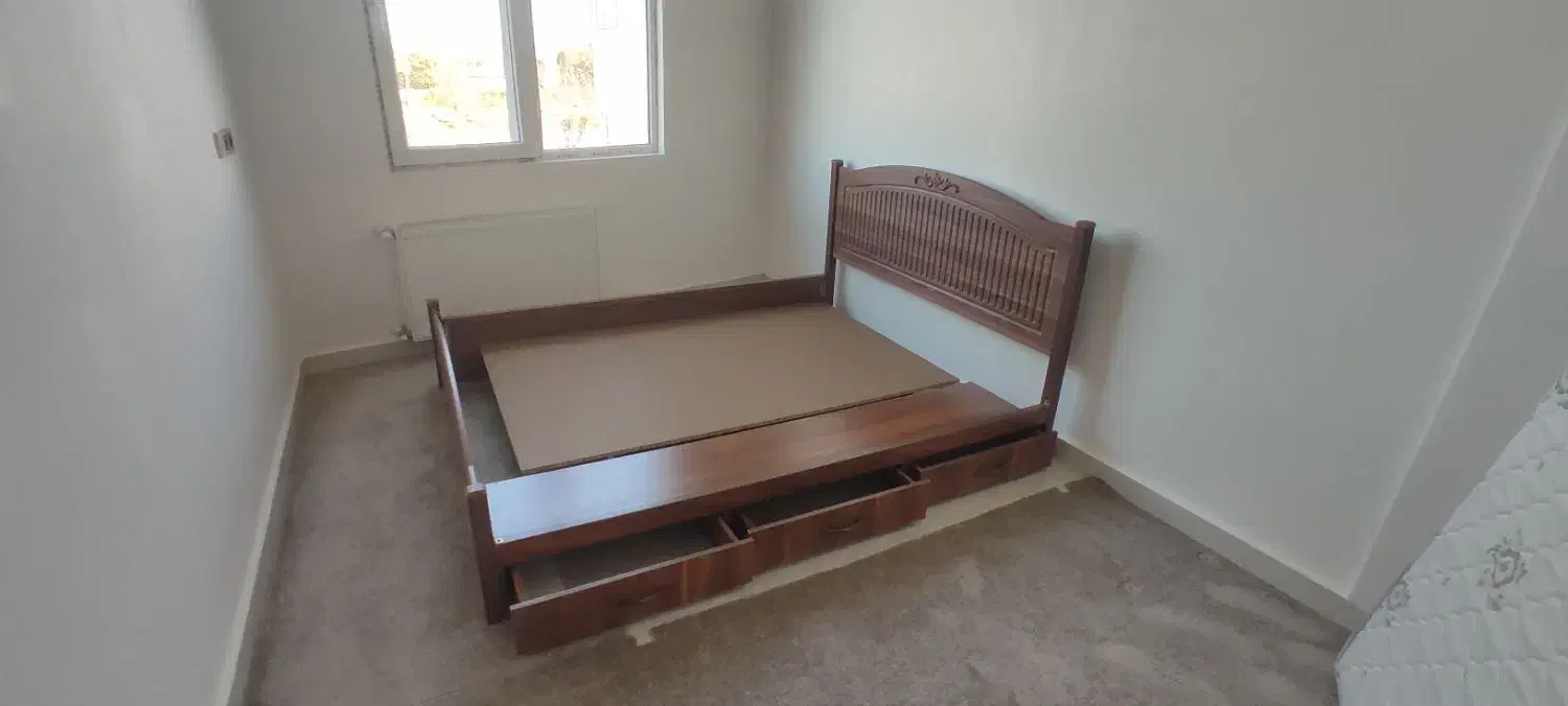 تخت خواب دو نفره|تخت و سرویس خواب|سیاهکل, |دیوار