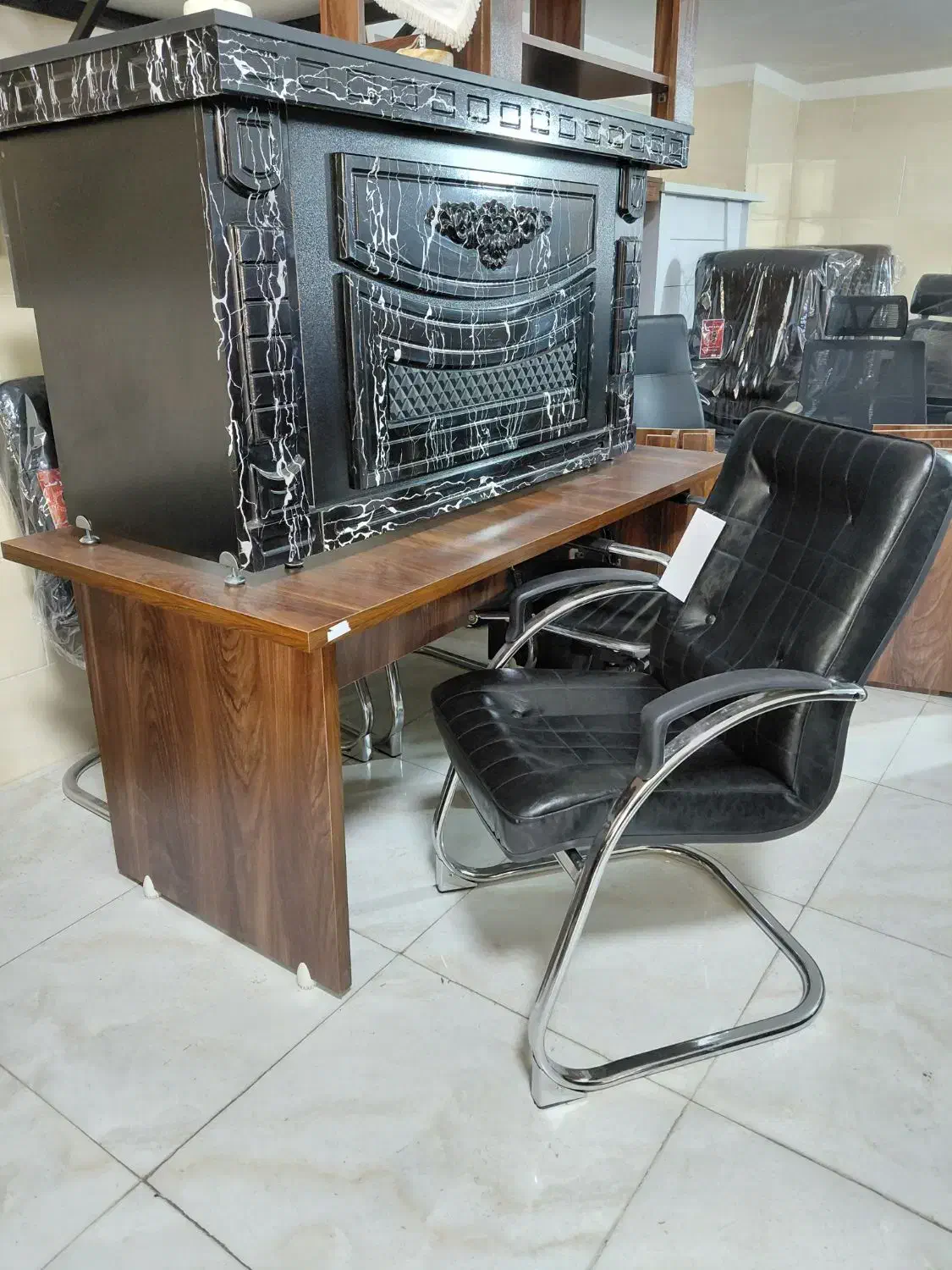 میز کد ۶۵۳۴۸۹ صندلی تجهیزات کامل اداری کد ۷۹۰|مبلمان اداری|کرج, حصارک پایین|دیوار