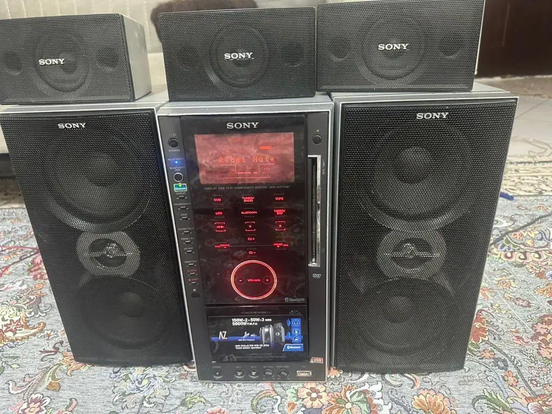 ضبط،یااسپیکر 6تیکه سونی سالم|سیستم صوتی خانگی|مشهد, رضاشهر|دیوار