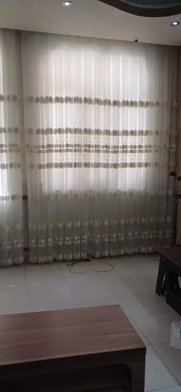 پرده تور جنس ترک در حد نو|پرده، رانر، رومیزی|نجف‌آباد, ویلاشهر|دیوار