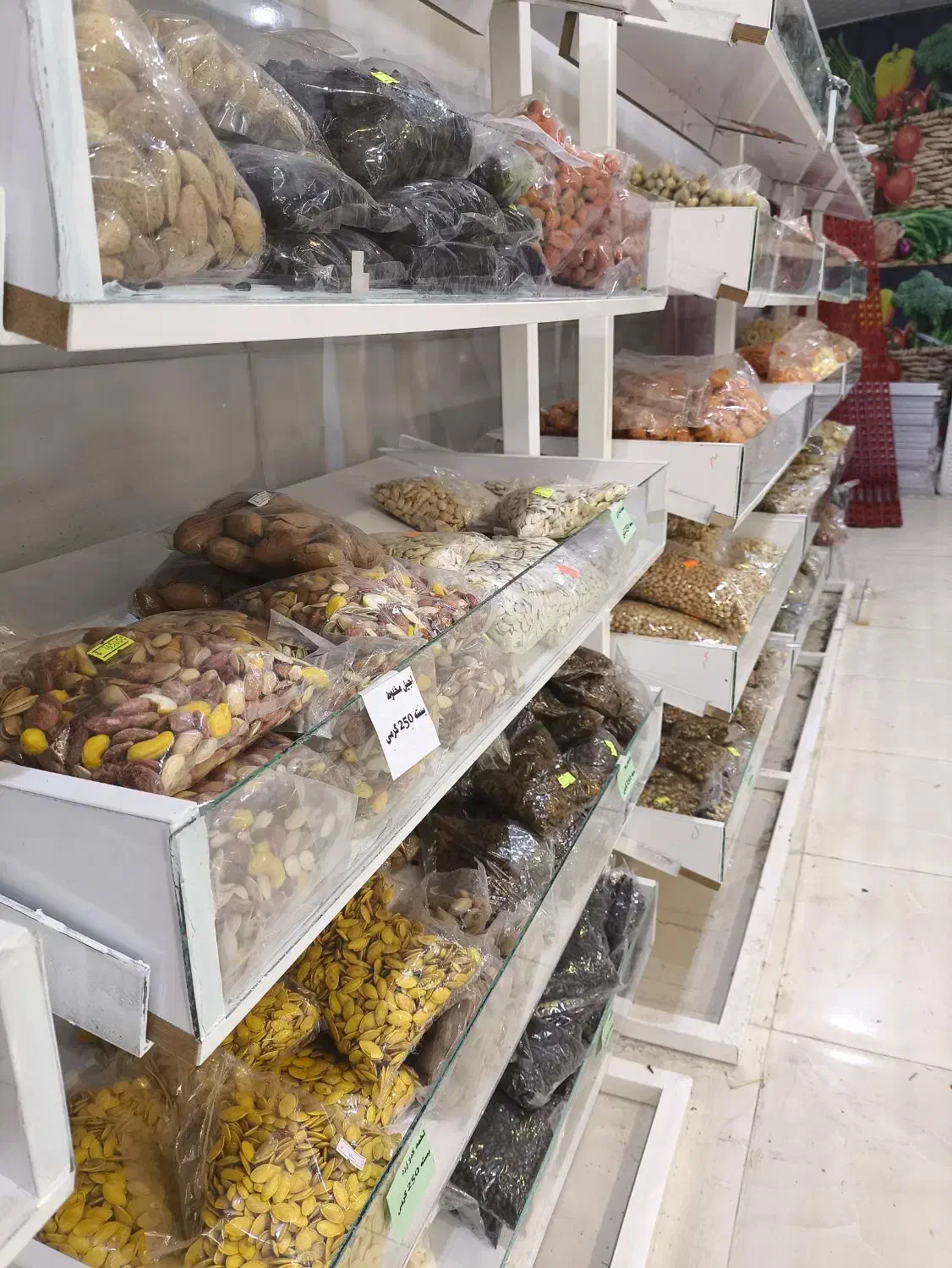 یخچال قفسه سوپرمارکت استند آجیل و خشکبار و شیرینی|فروشگاه و مغازه|جم, |دیوار