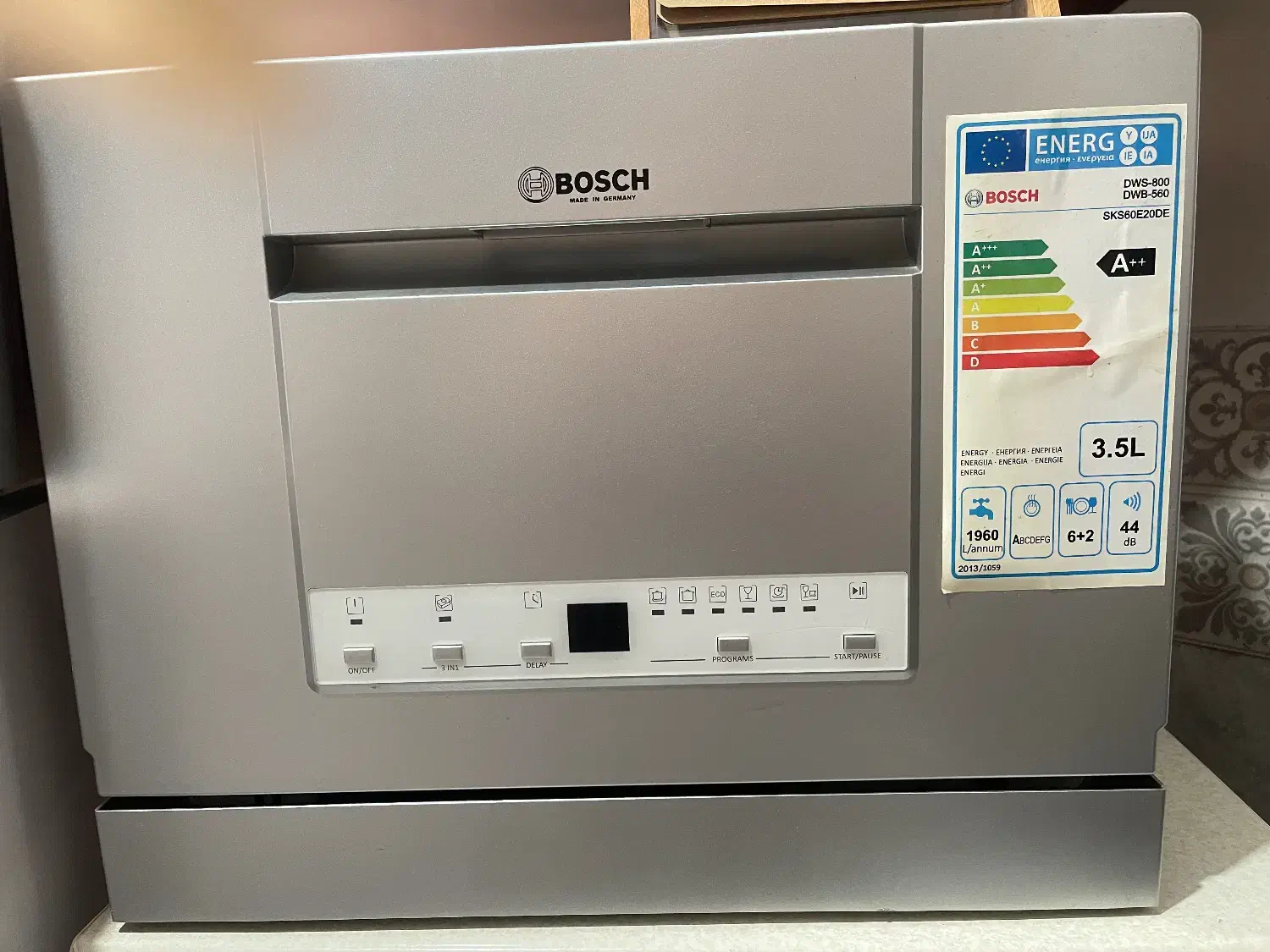 ماشین ظرفشویی بوش رومیزی 7نفره|ماشین ظرفشویی|لاهیجان, کوی خزر|دیوار