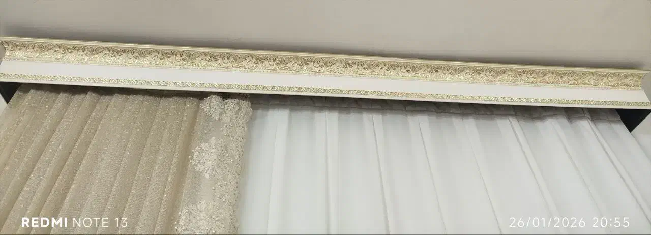 پرده به همراه کتیبه|پرده، رانر، رومیزی|گنبد کاووس, |دیوار