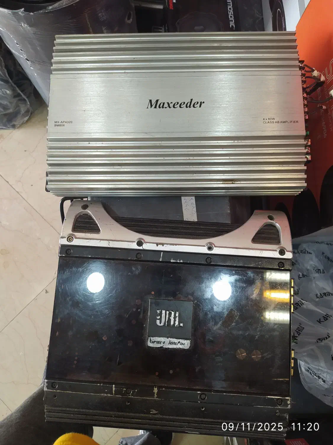 امپلی مکسیدر و مونوجی بی ال|قطعات یدکی و لوازم جانبی|رشت, خرسندی|دیوار