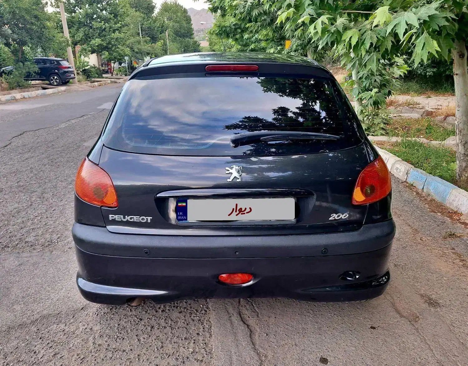 پژو ۲۰۶ تیپ ۵ مدل ۹۳|خودرو سواری و وانت|رستمکلا, |دیوار