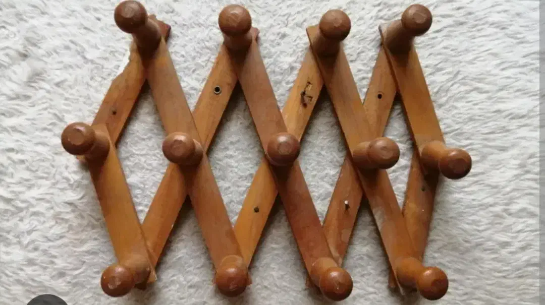 رخت آویز چوبی دیواری|بندرخت و رخت‌آویز|کرمانشاه, |دیوار