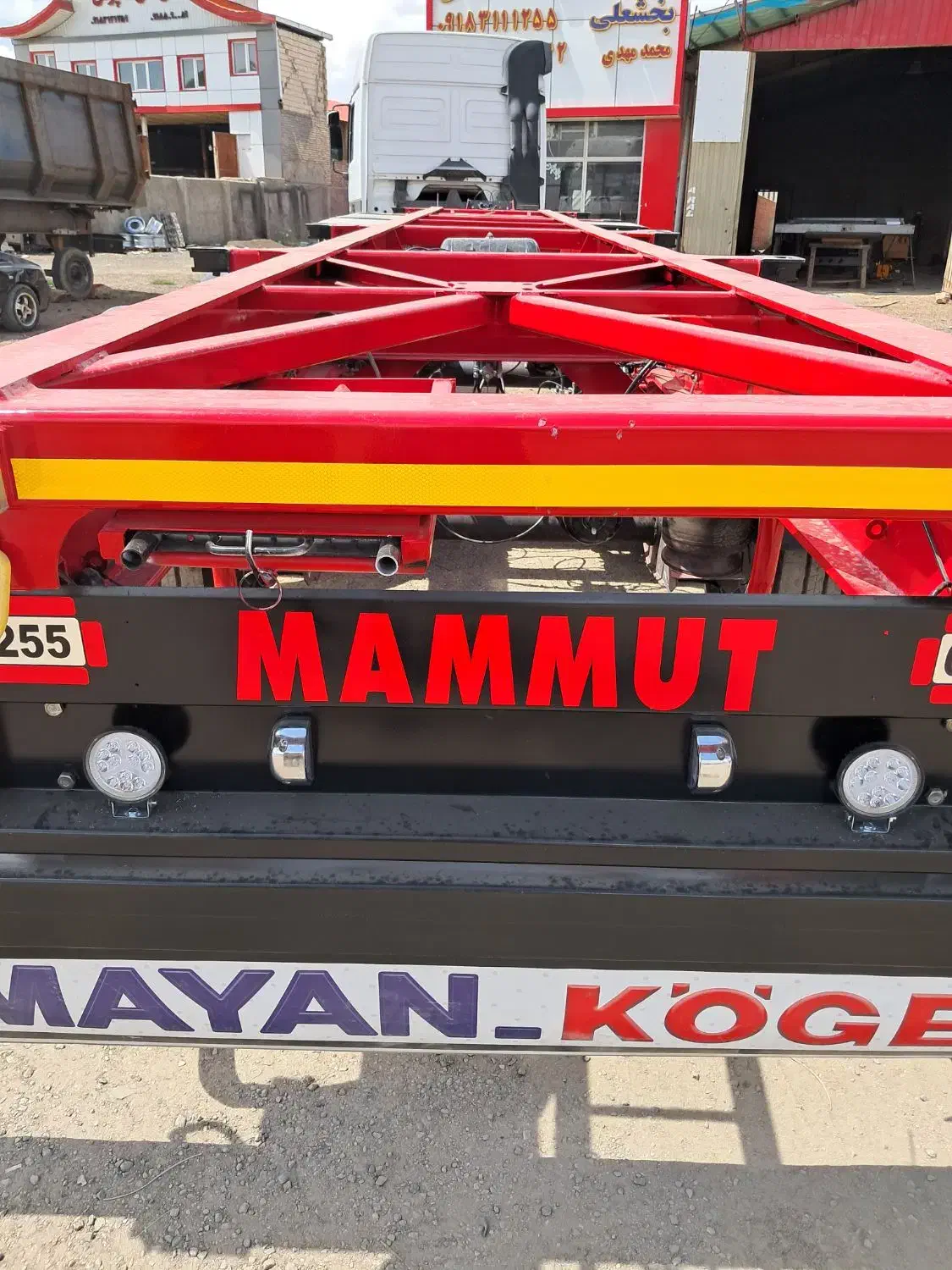 کفی تریلر|خودرو سنگین|سده (خراسان جنوبی), |دیوار