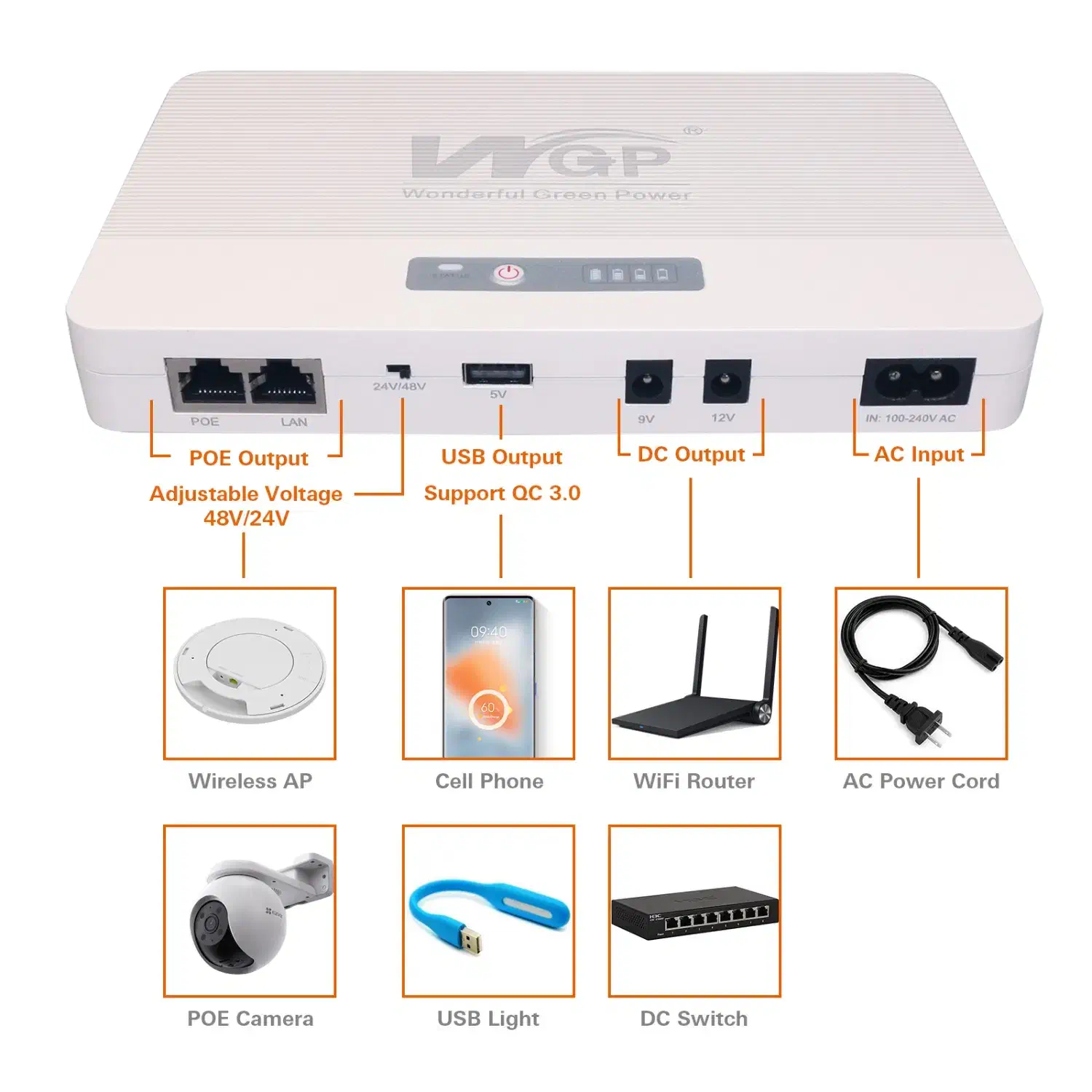 مینی یو پی اس mini ups poe WGP Poe05|مودم و تجهیزات شبکه|تهران, بهار|دیوار