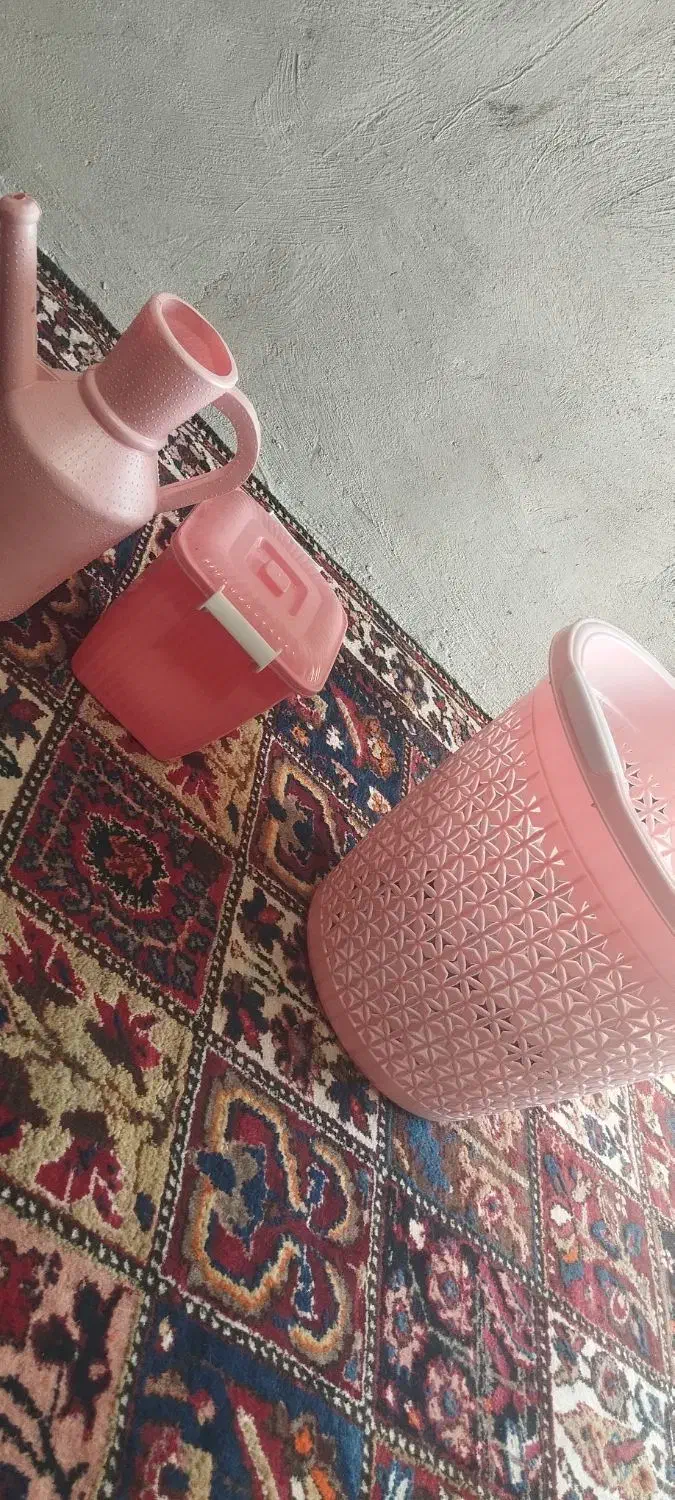 سبد لباسی.سطل اشغالی افتابه|ظروف نگهدارنده، پلاستیکی، یک‌بارمصرف|یاسوج, |دیوار