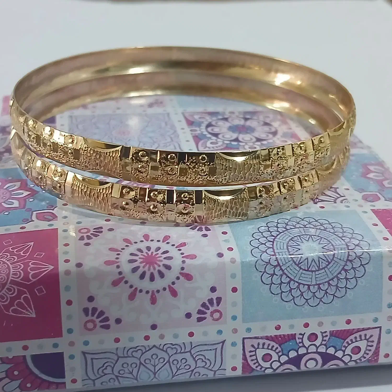 ۲ عدد النگو در حد نو ۸ گرم سایز ۲|جواهرات|کوهدشت, |دیوار