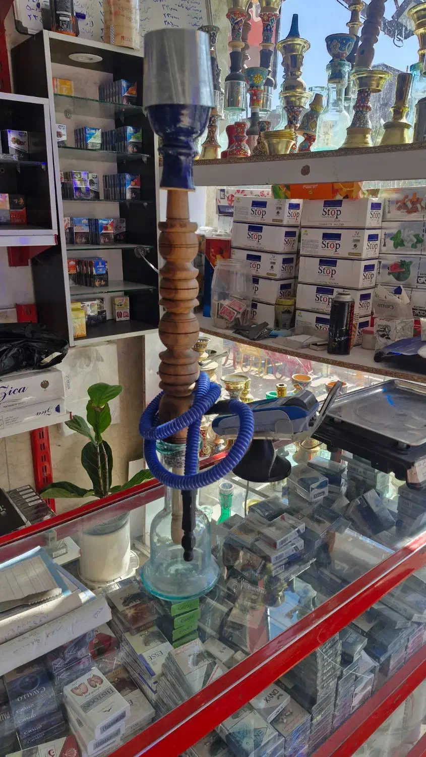 قلیان چوب گردو|کلکسیون و سرگرمی|سبزوار, مدرس|دیوار