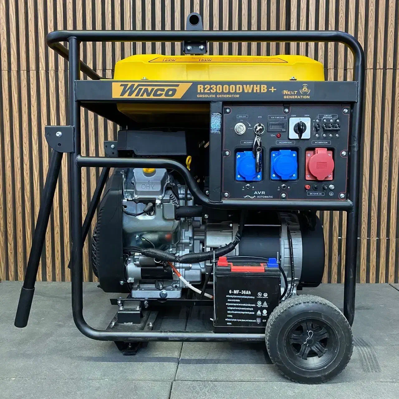 موتور برق ۱۶ کیلووات دوسیلندر وینکو|ماشین‌آلات صنعتی|اصفهان, جوزدان الیادران|دیوار