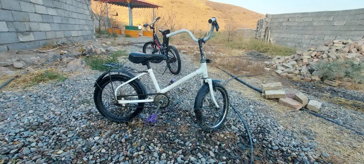 دوچرخه سایز ۱۶ اصل ژاپن|دوچرخه، اسکیت، اسکوتر|میانه, |دیوار