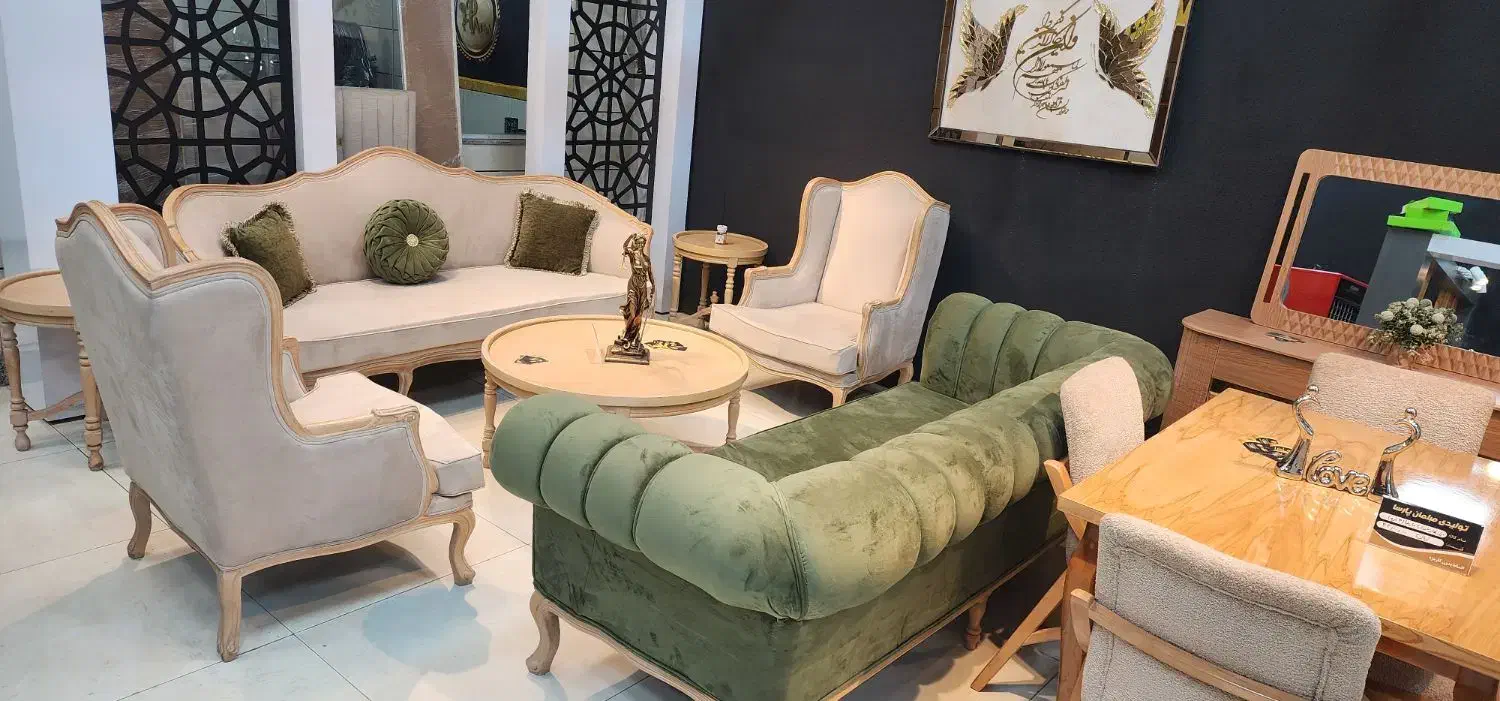 چوب تمام راش|مبلمان خانگی و میز عسلی|خمینی‌شهر, |دیوار