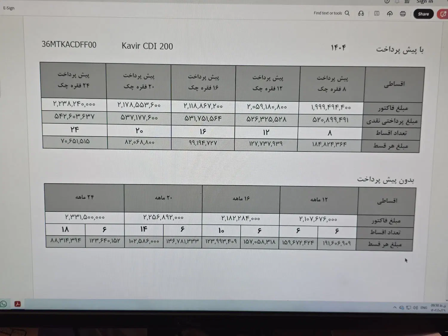 کویر ۲۰۰ ABS  تمام ۱قساط|موتورسیکلت|تبریز, |دیوار