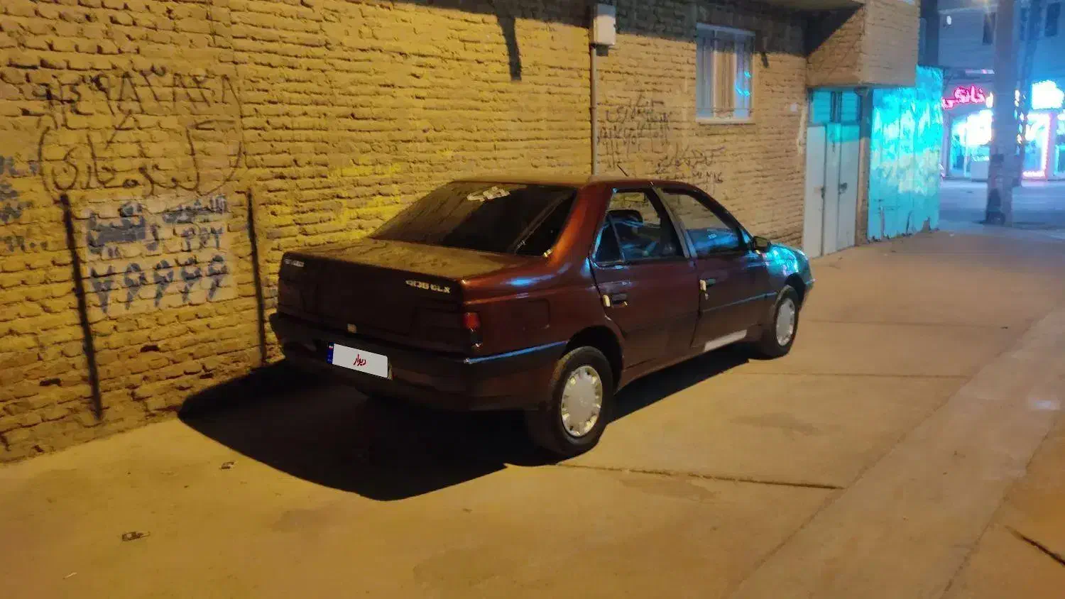 پژو عنابی|خودرو سواری و وانت|بوکان, |دیوار