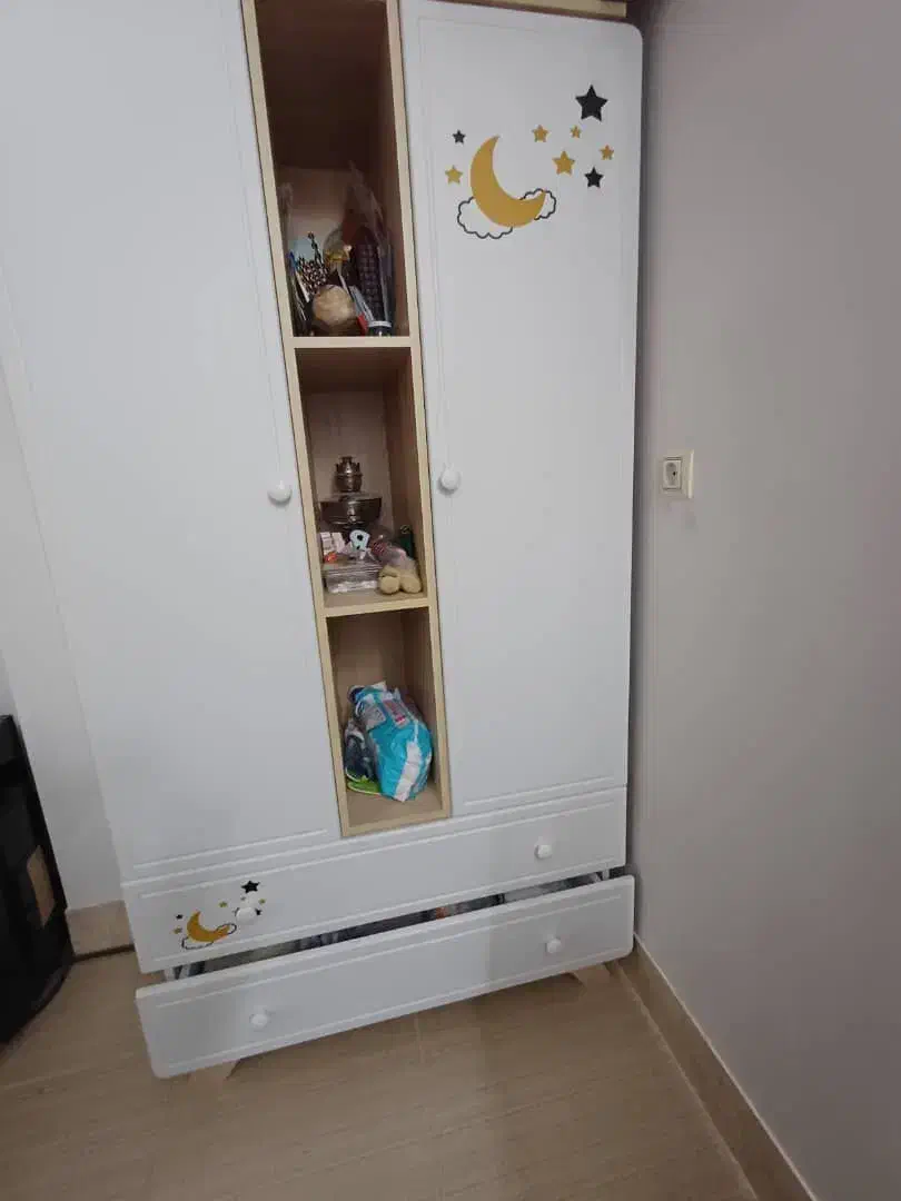 کمد بچه گانه|تخت و سرویس خواب|فلاورجان, |دیوار