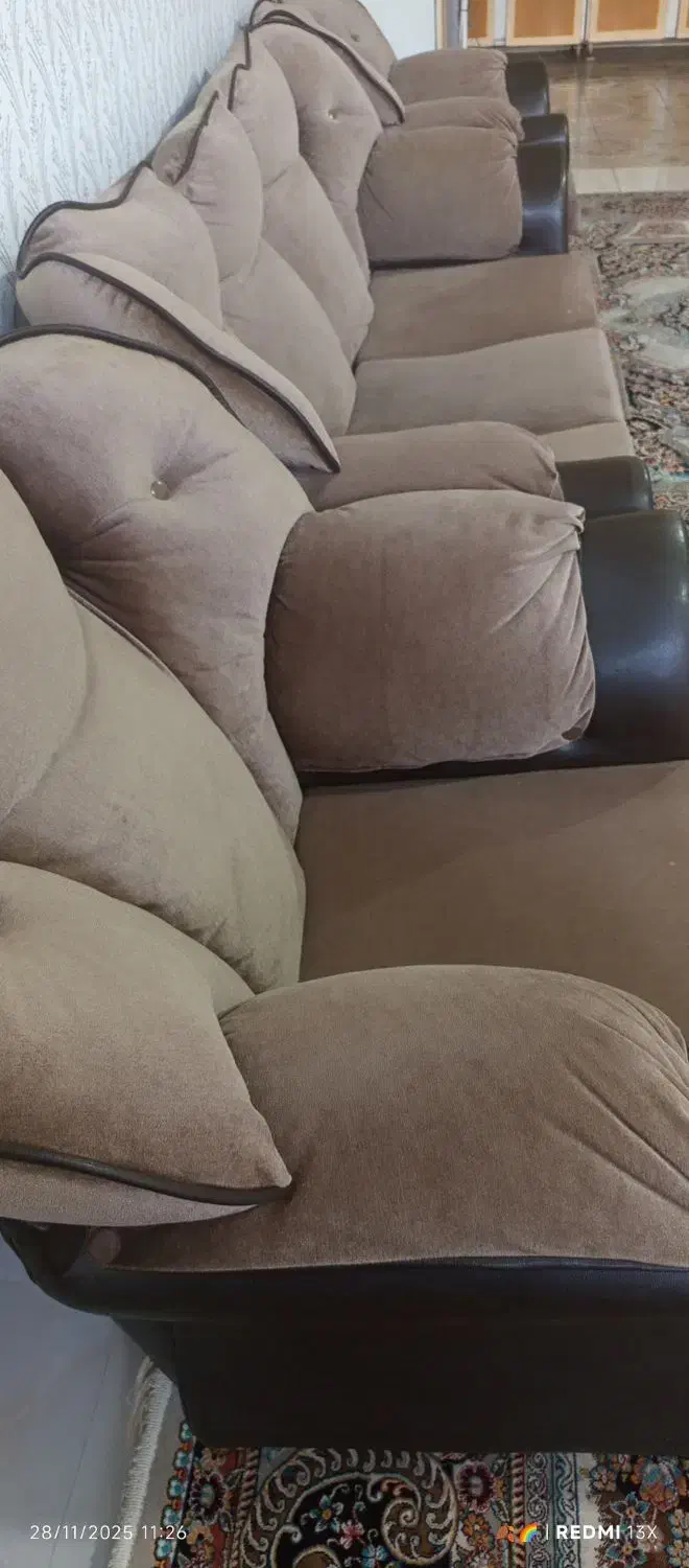 مبل 8 نفره|مبلمان خانگی و میز عسلی|سبزوار, شرق کال جنوبی (شمس آبادی)|دیوار