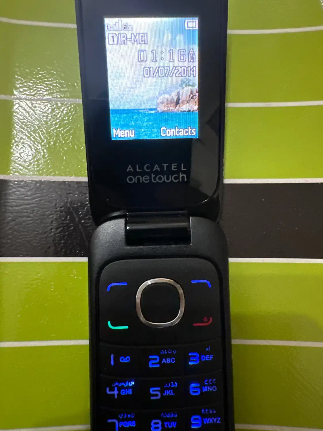 گوشی موبایل ساده تاشو آلکاتل|موبایل|رشت, پارک شهر|دیوار