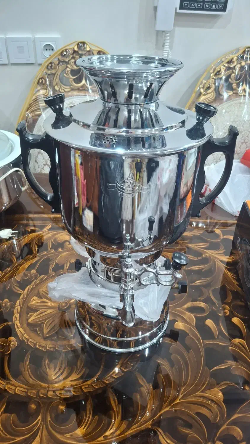 سماور گازی برند قدیمی|سماور، چای‌ساز، قهوه‌ساز|تهران, شارق|دیوار